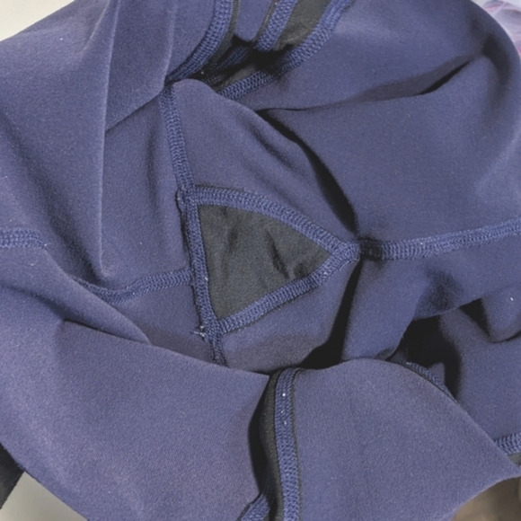 Alo Yoga High-Waist Continuity Yoga Leggings Full Length Blue Navy Size M - Picture 9 of 13